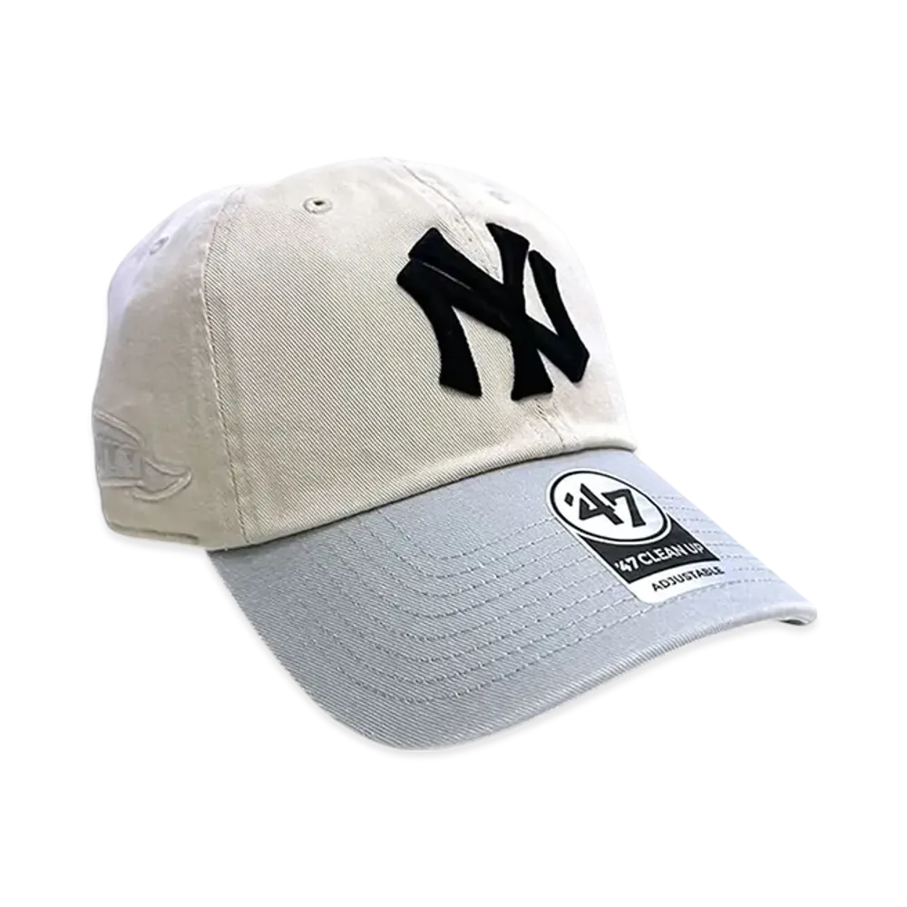 47 Yankees Cooperstown Grand Stand Clean Up "Bone/Grey"