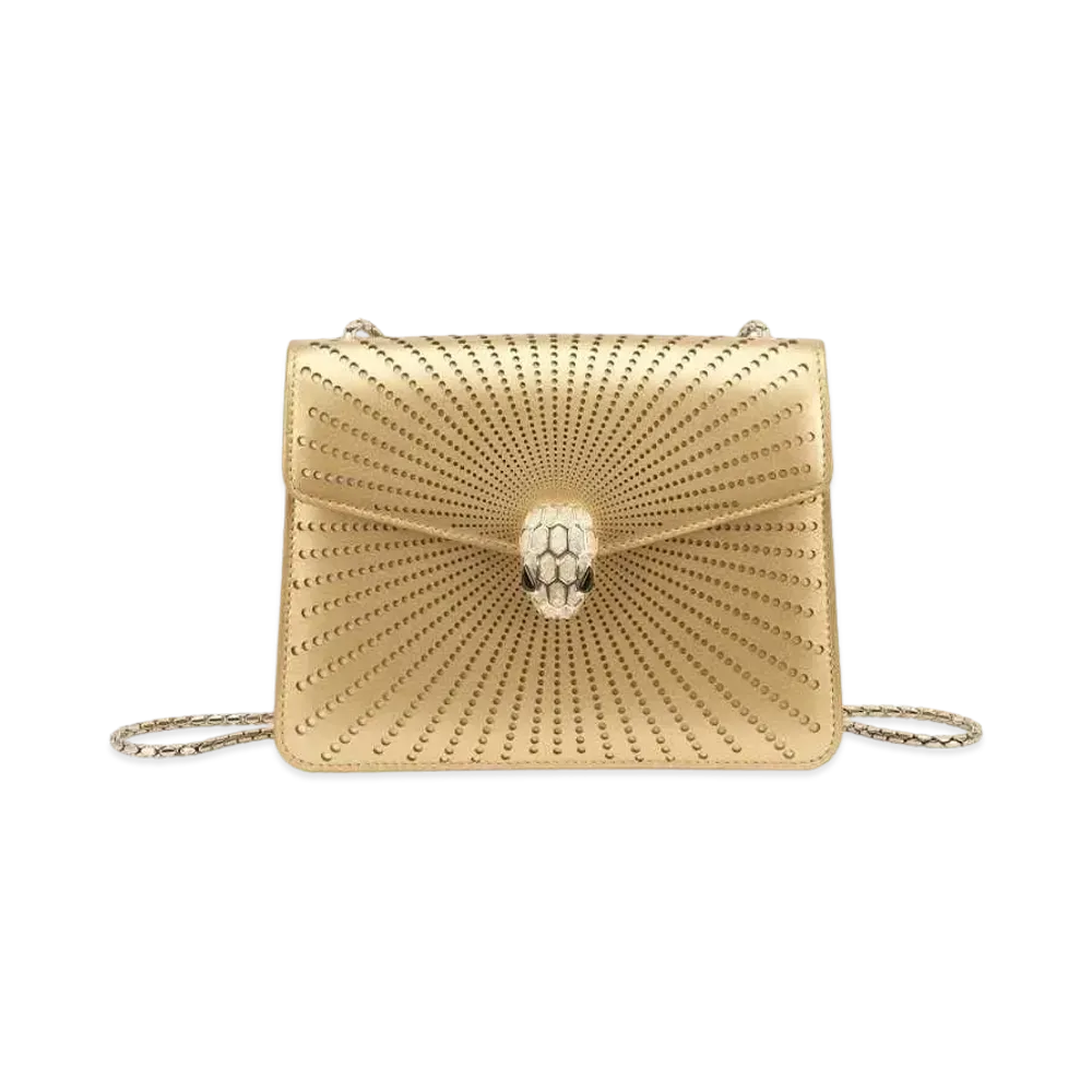 BVLGARI Serpenti Forever Crossbody Bag "Gold"
