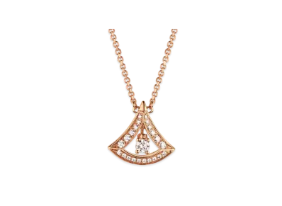 BVLGARI Divas Dream Necklace Diamond "Pink Gold"