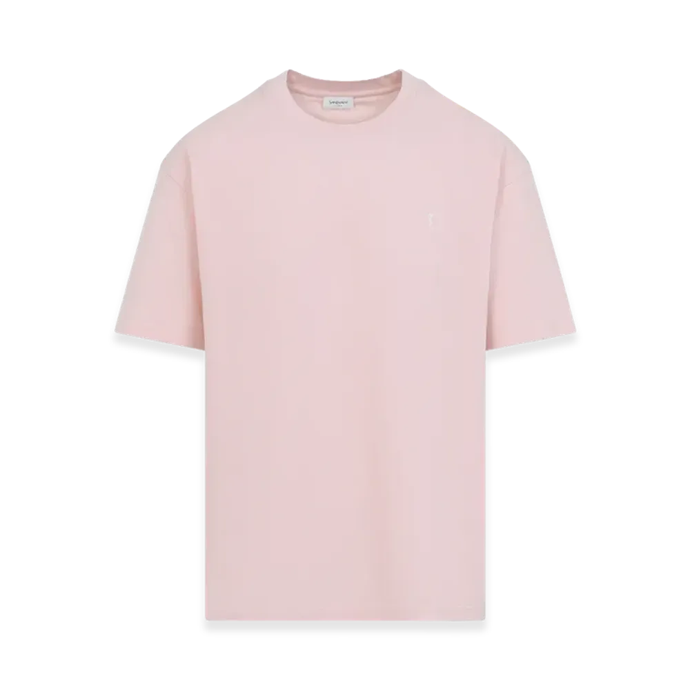 Saint Laurent T-Shirt "Pink"