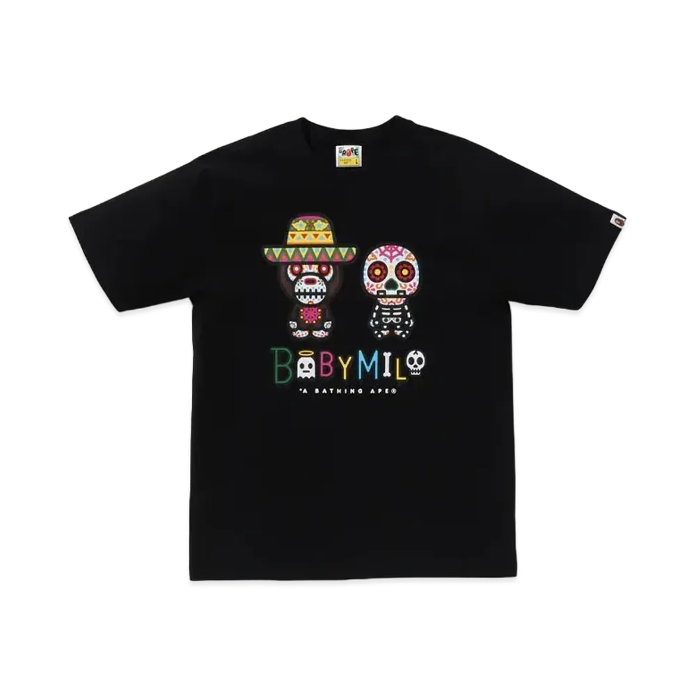 A BATHING APE Halloween Baby Milo Tee "Black"