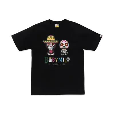 A BATHING APE Halloween Baby Milo Tee "Black"
