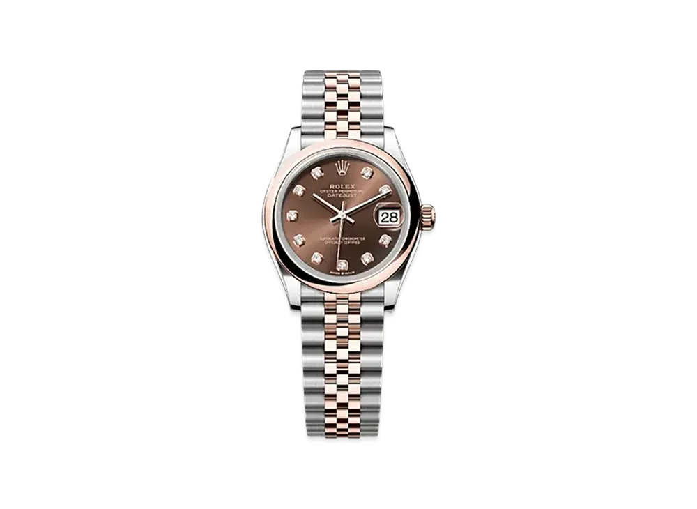ROLEX Datejust 31mm Oystersteel & Everose Gold 278241 "Chocolate"