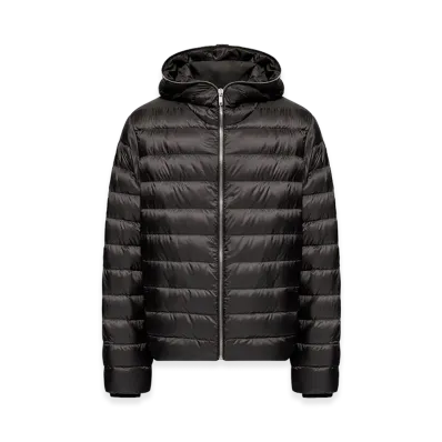 MONCLER x Rick Owens Ziplock Short Down Jacket "Black"