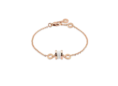 BVLGARI B.Zero1 Bracelet 18K "White/Pink Gold"