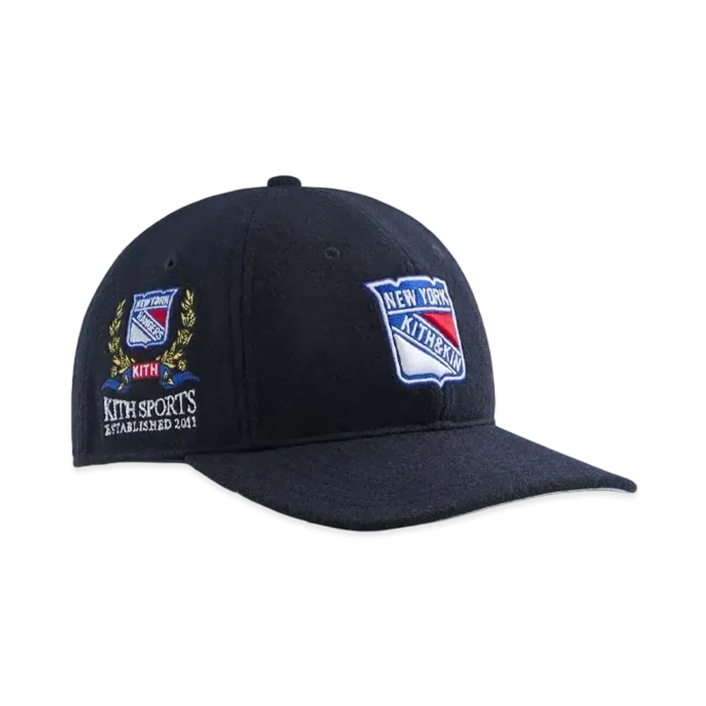 Kith & '47 For The New York Rangers Franchise LS Cap "Nocturnal"
