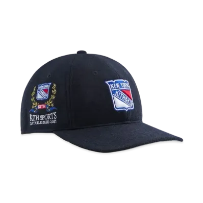 Kith & '47 For The New York Rangers Franchise LS Cap "Nocturnal"