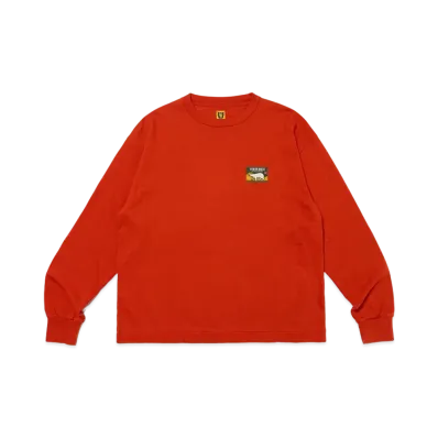 HUMAN MADE Graphic Long Sleeve T-Shirt "Red"