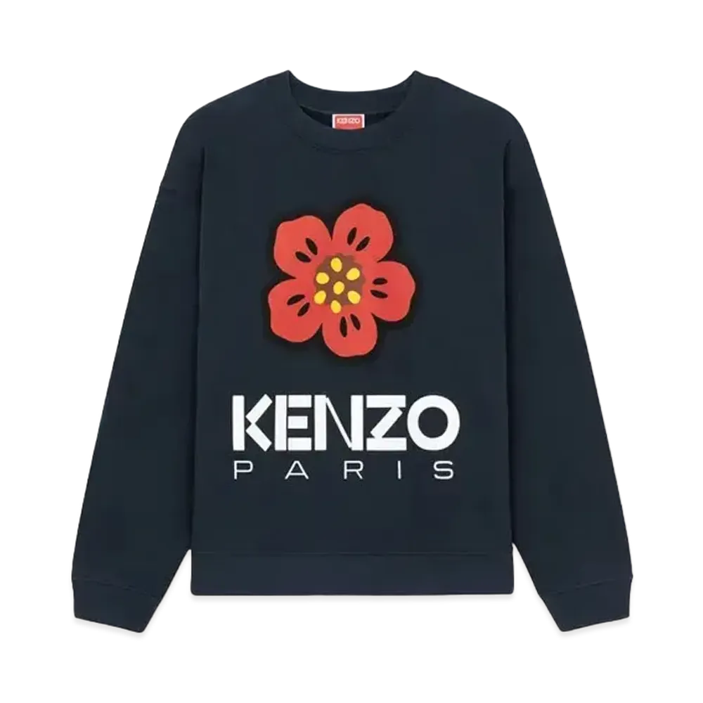 KENZO 'BOKE FLOWER' Sweat "Midnight Blue"