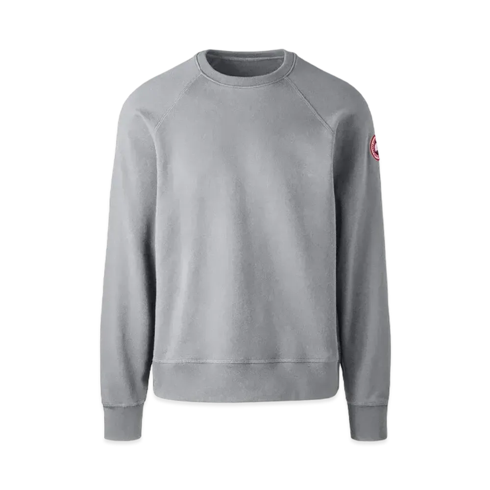 CANADA GOOSE Huron Crewneck "Stone Heather"
