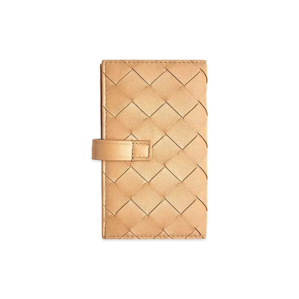 Bottega Veneta Key Case "Almond"