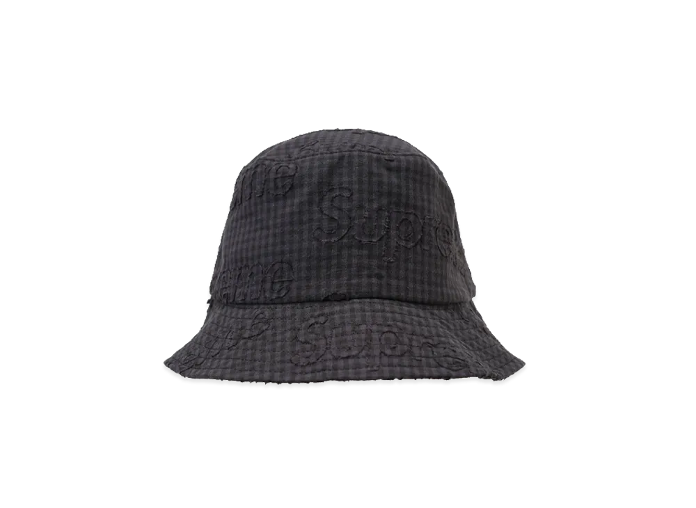 Supreme Monogram Gingham Crusher "Black"
