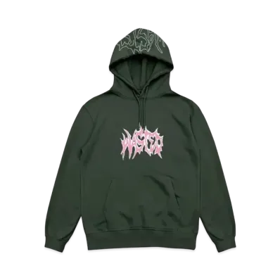 WASTED PARIS Hoodie Giant Monster "Green"