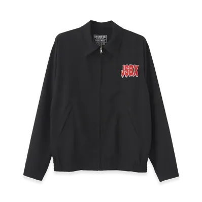 HYSTERIC GLAMOUR x Jon Spencer Jukebox Explosion Embroidery Zip-Up Jacket "Black"