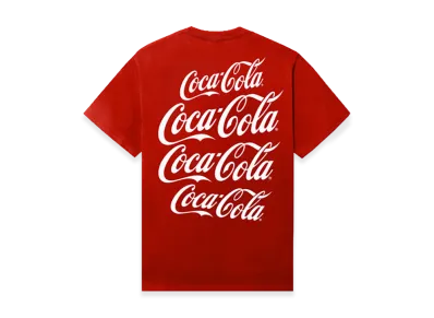 ANTI SOCIAL SOCIAL CLUB x Coca-Cola Drink Tee "Fiery Red"