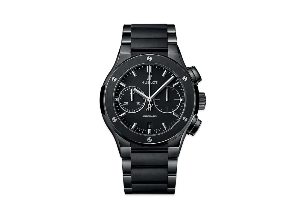 HUBLOT Classic Fusion Chronograph Black Magic Bracelet 45mm