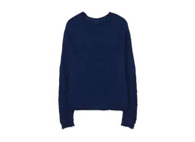 Yohji Yamamoto Y's QR LINKS WRINKLE PULLOVER "Navy"