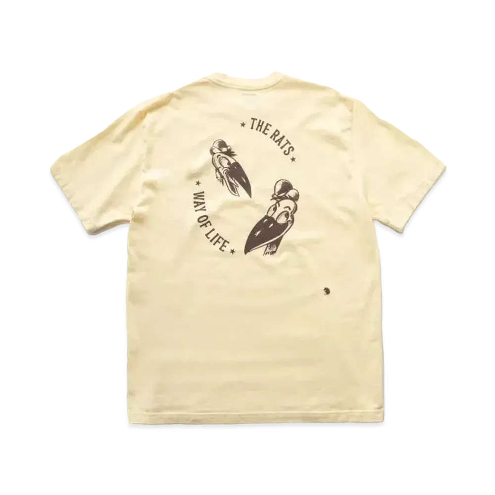 RATS Peckers Tee "Yellow"