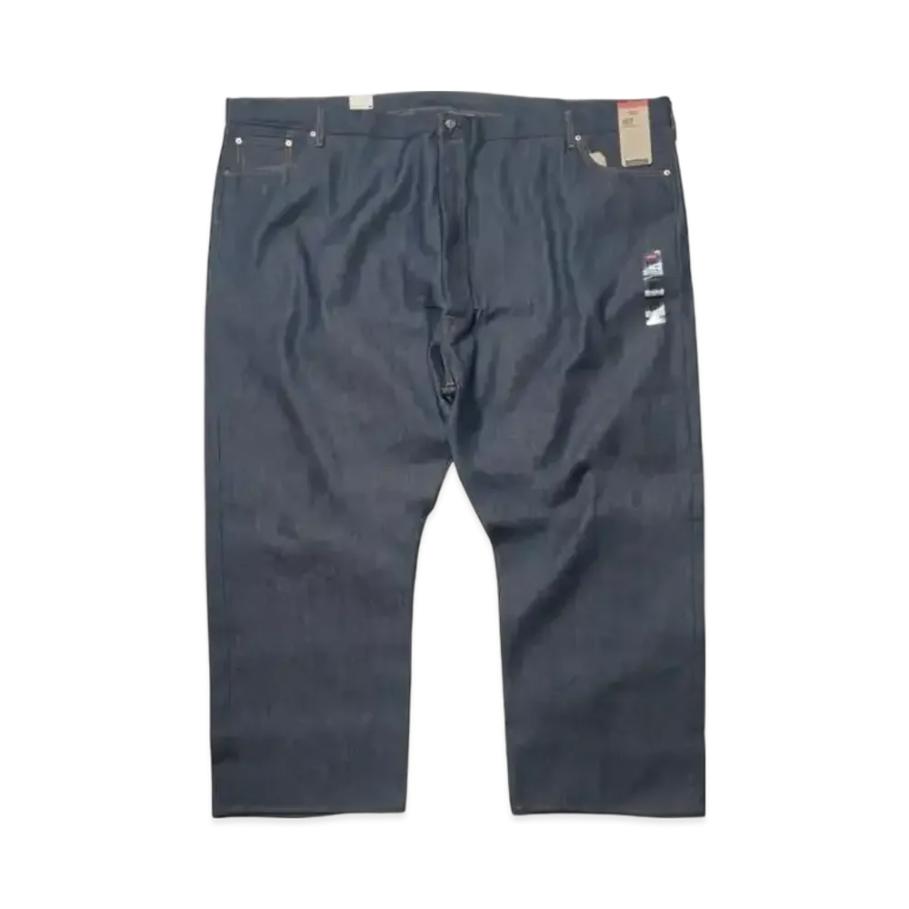 Levi's 501 Original Button Fly Straight Jeans (Extra Big Size) "Rigid"