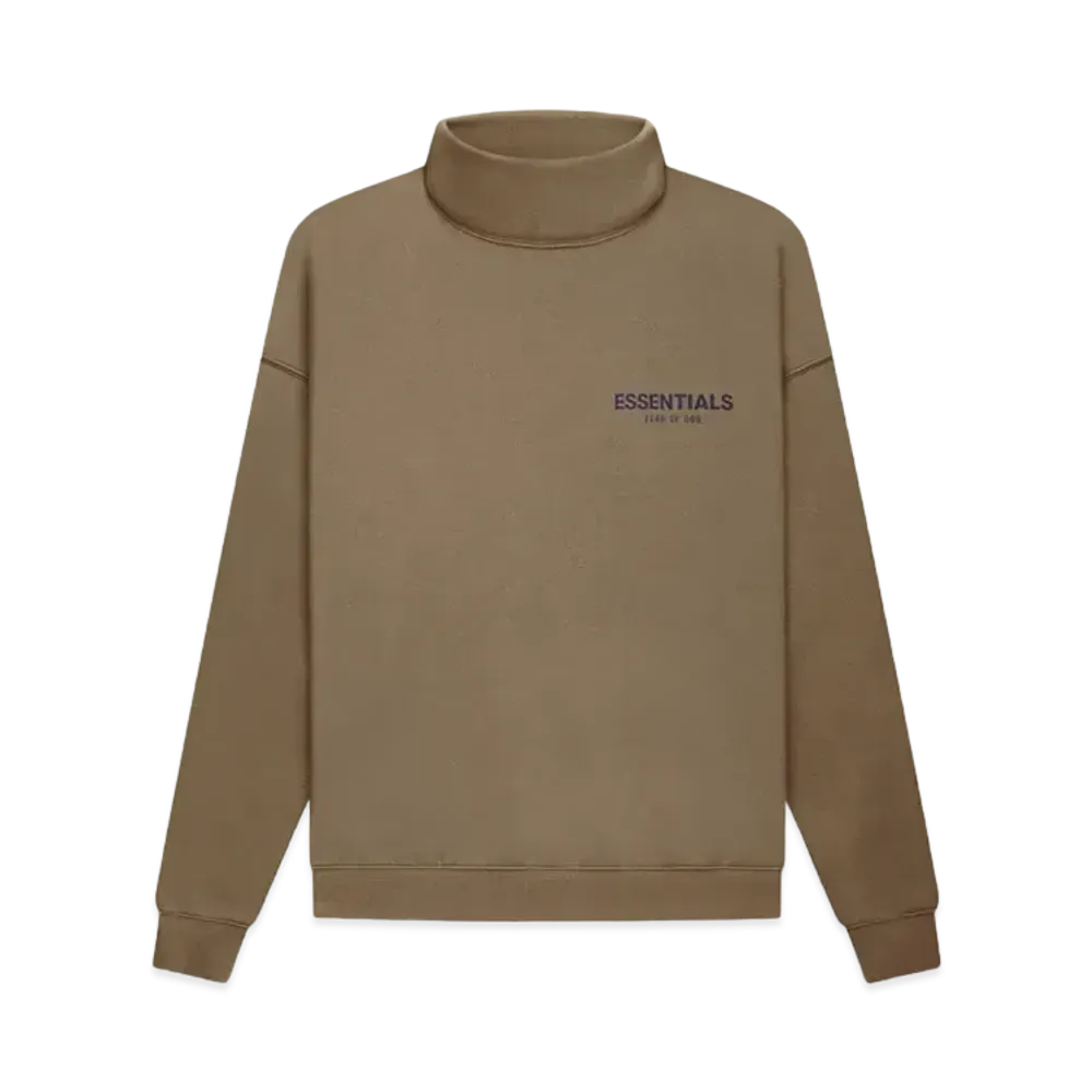 FEAR OF GOD ESSENTIALS PULLOVER MOCKNECK "Harvest"