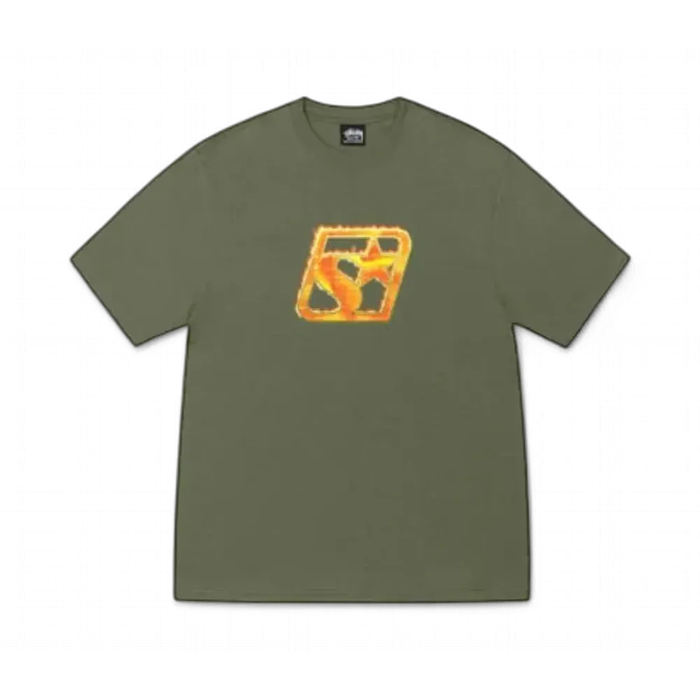 Stussy Blaze Tee "Olive"