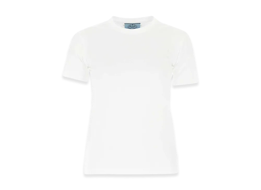 PRADA Women's Cotton T-Shirt Set "White"