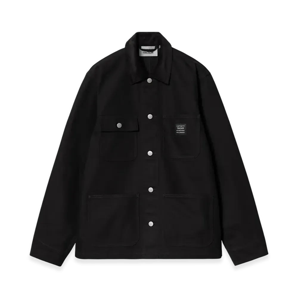 Carhartt WIP Tresor Way Of The Light Michigan Coat "Black/Dark Grey"
