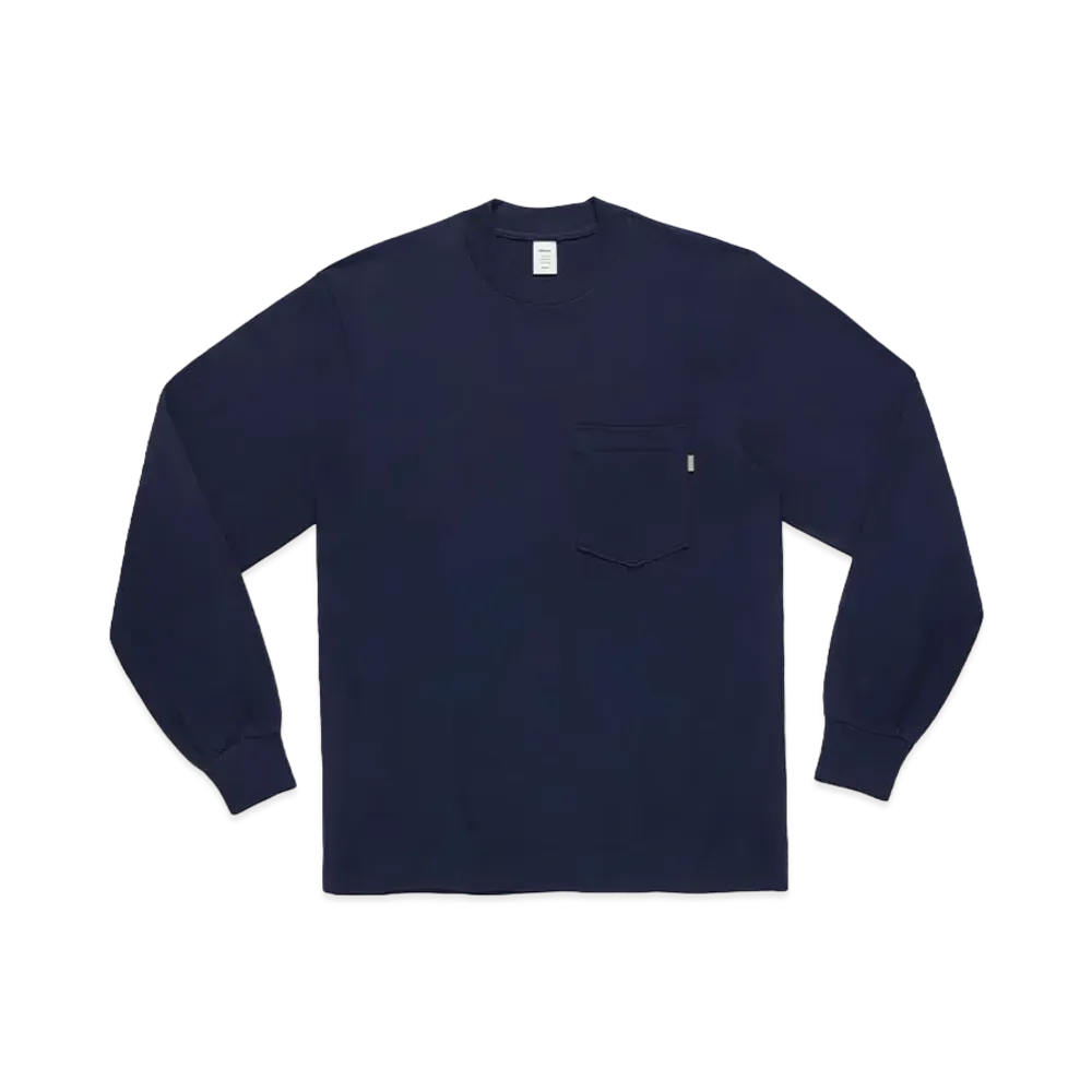JJJJound J90 Longsleeve Pocket "Navy"
