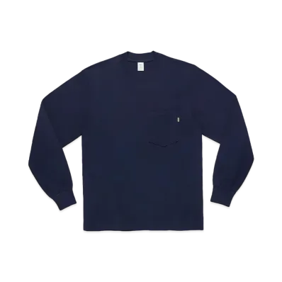 JJJJound J90 Longsleeve Pocket "Navy"