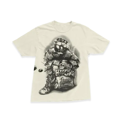 Travis Scott Cactus Jack x SPONGEBOB Chum Bucket Tee "White"