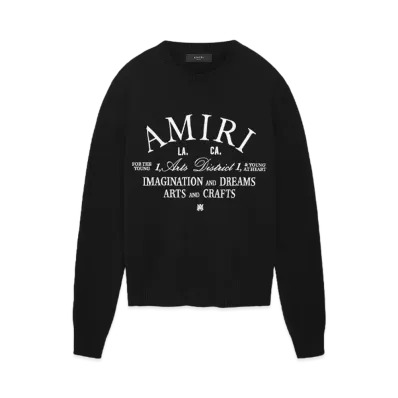 AMIRI Arts District Crew "Black"