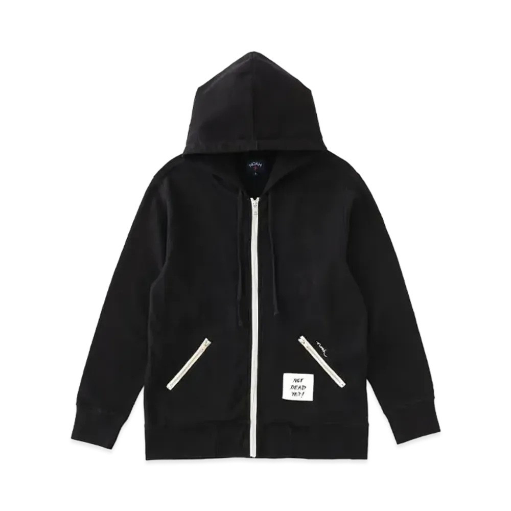 Noah Not Dead Yet! Zip Hoodie "Black"