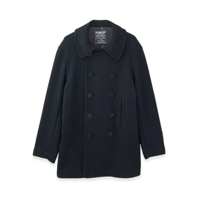 HYSTERIC GLAMOUR Triangle Woman Patch P Coat "Black"