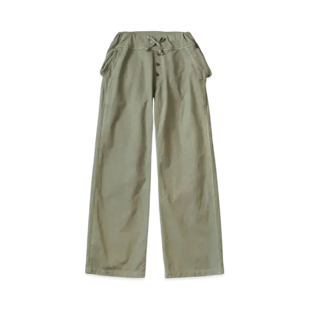 KAPITAL Thin Canvas Nouvelle Pants "Khaki"