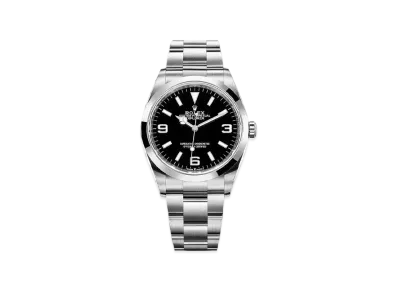 ROLEX Explorer I 40mm "Black/Stainless Steel"