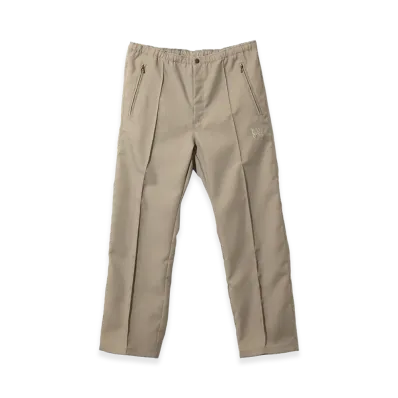 NEEDLES Warm Up Pant - PE/W Gabardine "Greige"