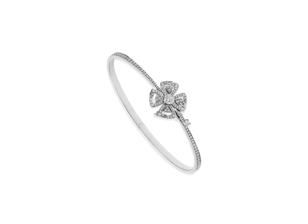 BVLGARI Fiorever Diamond Bracelet "White Gold"