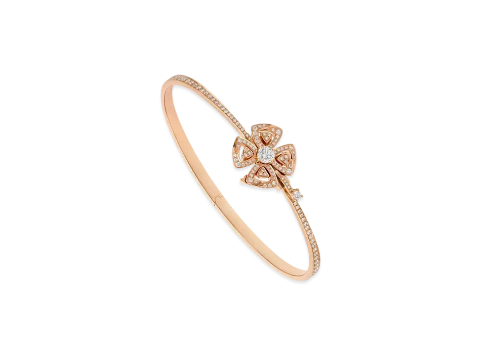 BVLGARI Fiorever Diamond Bracelet "Pink Gold"