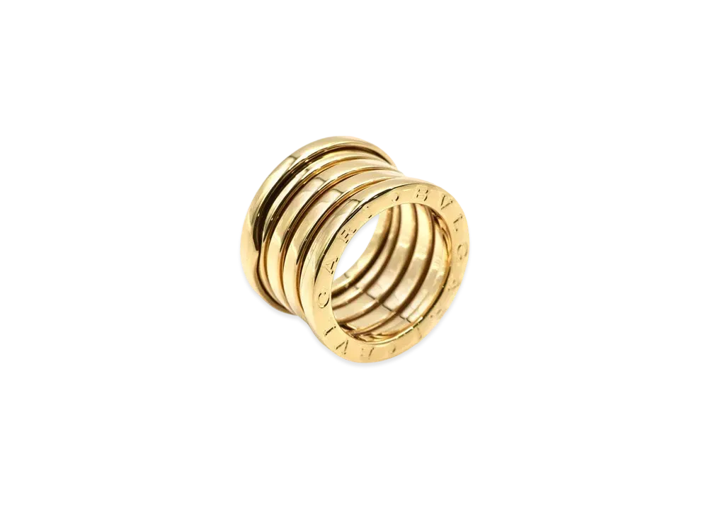 BVLGARI B Zero 1 20th Anniversary 5 Band Ring 18K "Yellow Gold"