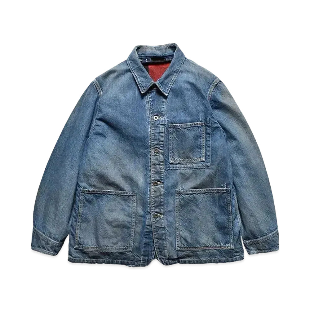 MINEDENIM G.Nep Denim Liner Coverall JKT "USD"
