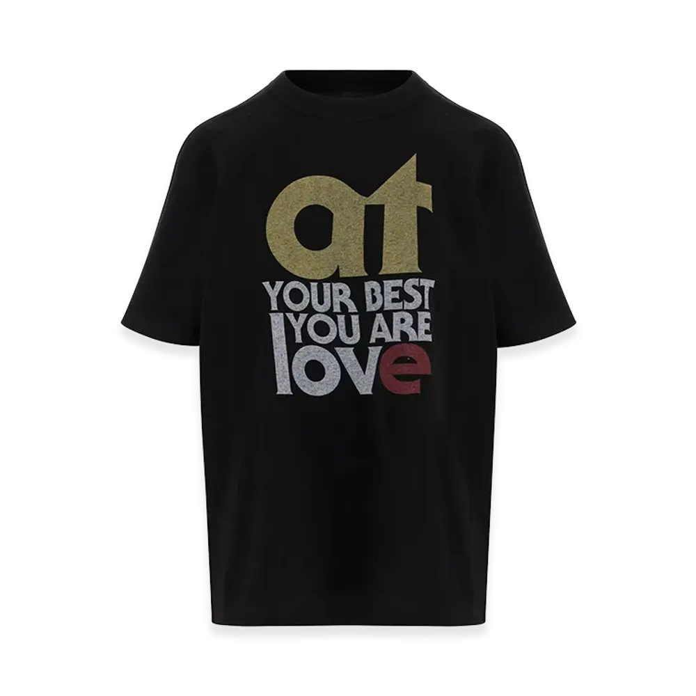 sacai Women's T-Shirt "Black"