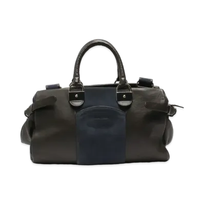 Chloe See By Chloe 2way Leather Handle Bag "Navy"