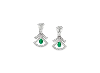 BVLGARI Divas Dream Earrings "Green"