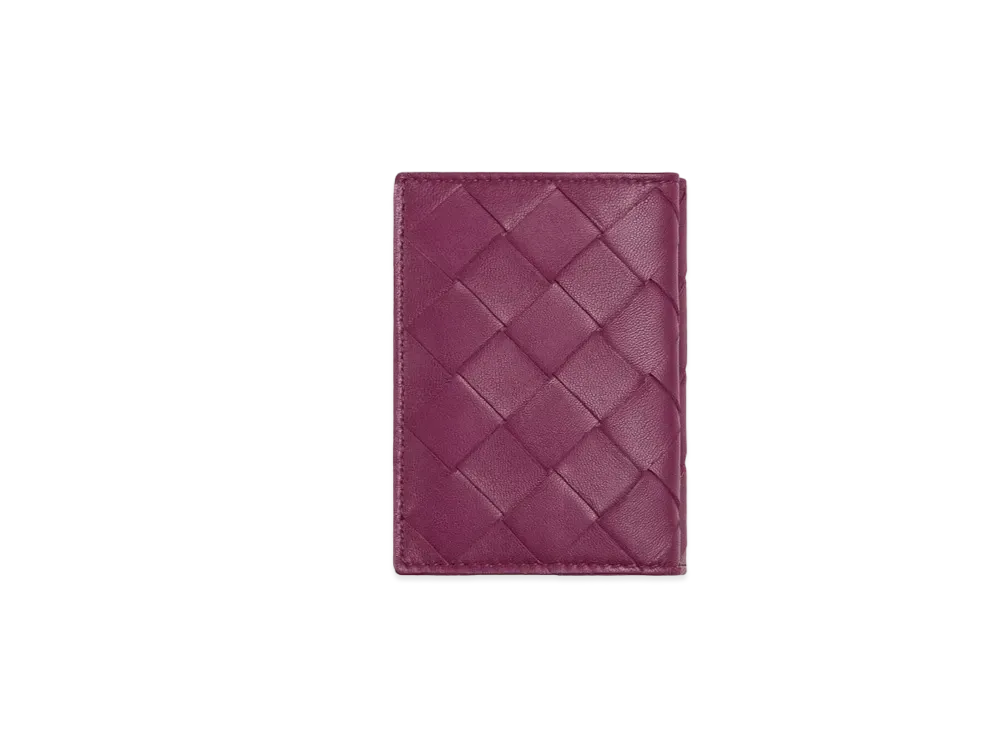 Bottega Veneta Tiny Trifold Wallet "Cinnabar"