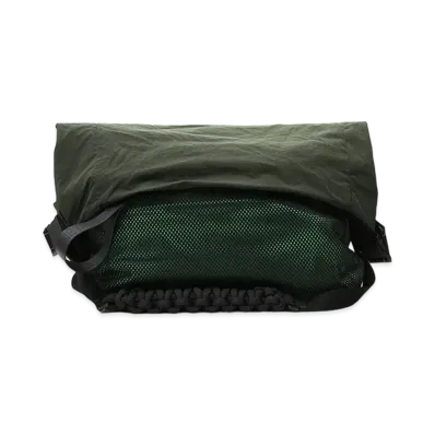 Bottega Veneta Large Paper Feel Nylon Messenger Bag "Khaki"