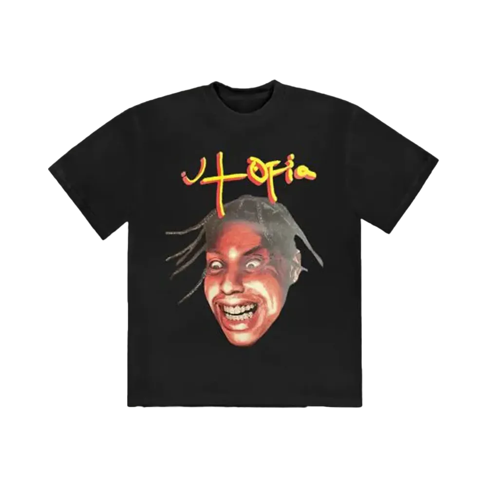 Travis Scott Utopia Tee II "Black"