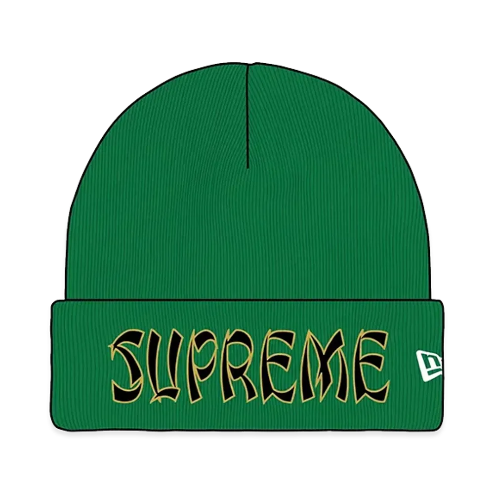 Supreme New Era Action Beanie "Green"