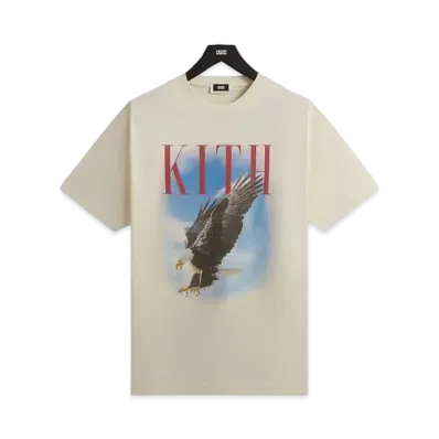 Kith Eagle Vintage Tee "Sandrift"