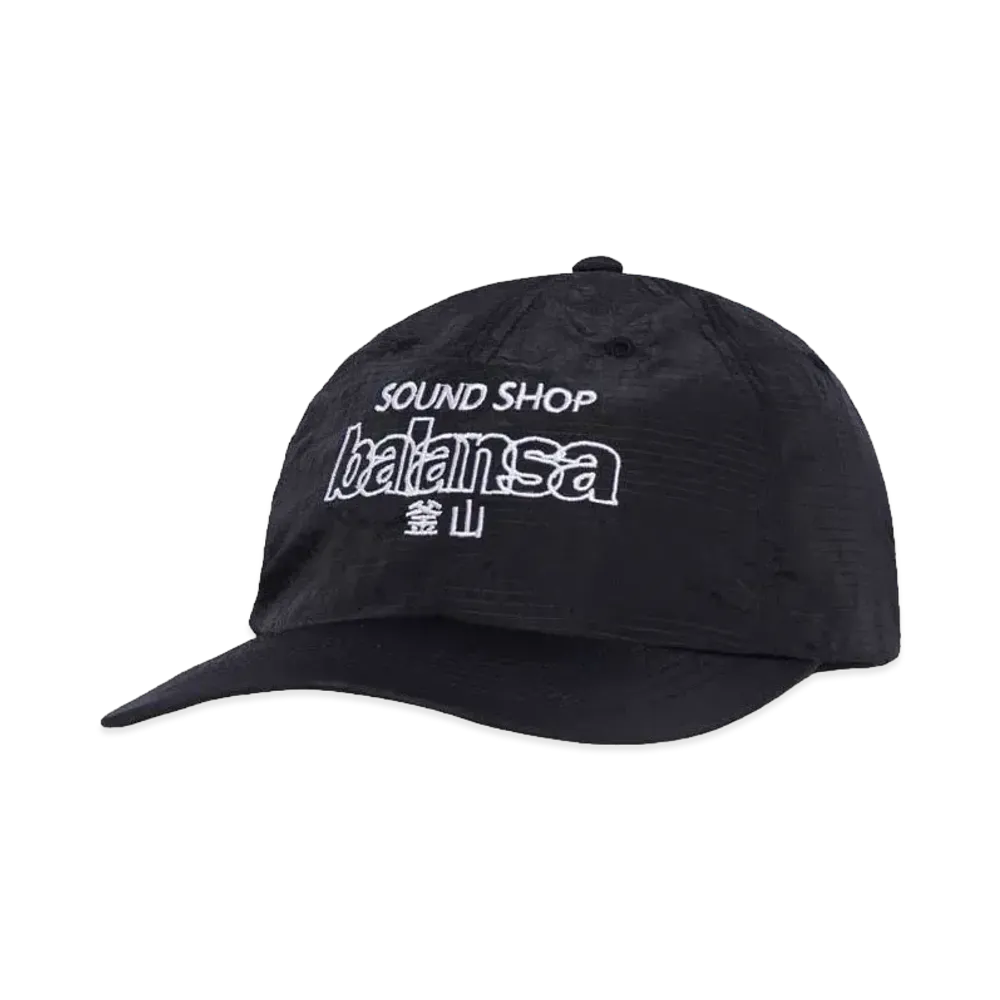 SOUND SHOP balansa SSB LOGO NYLON CAP "BLACK"
