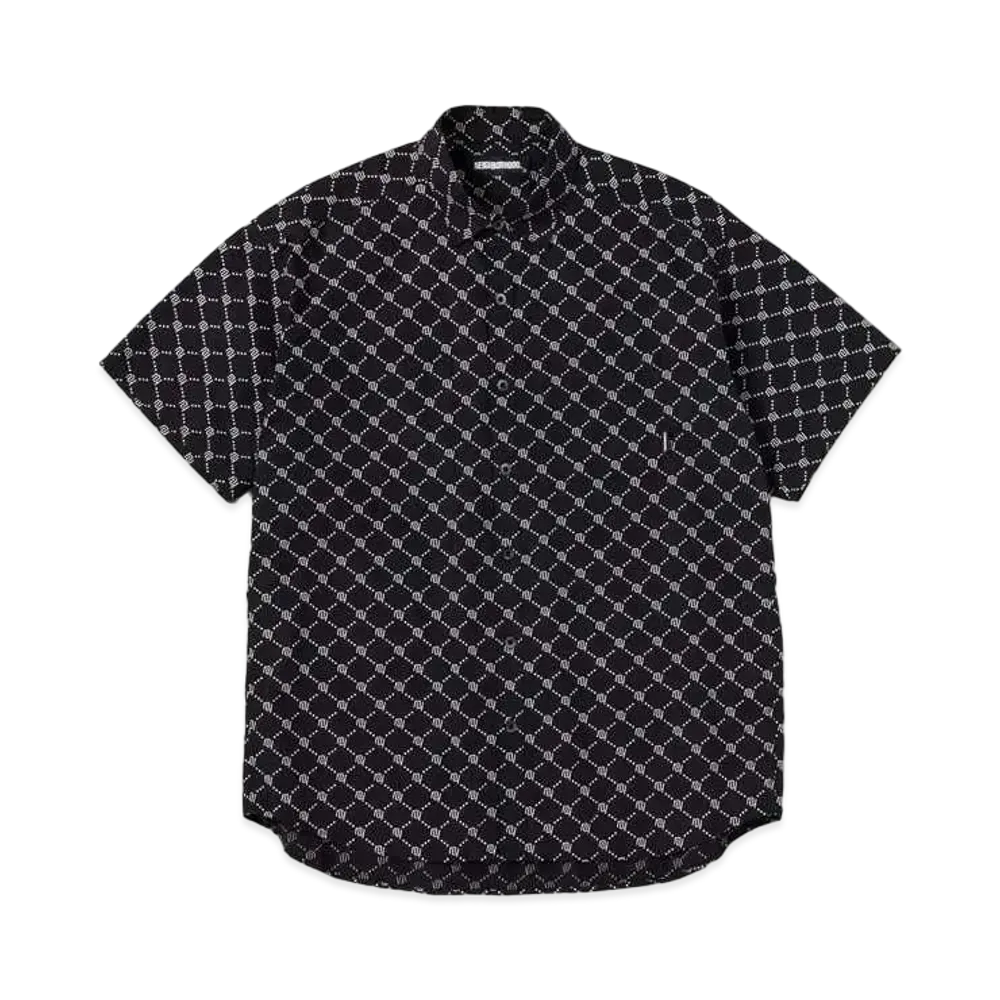 NEIGHBORHOOD MONOGRAM / C-SHIRT . SS "Black"